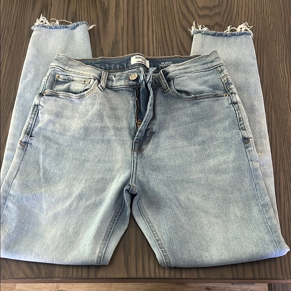 Kenzie Jeans  with Distressed Finish